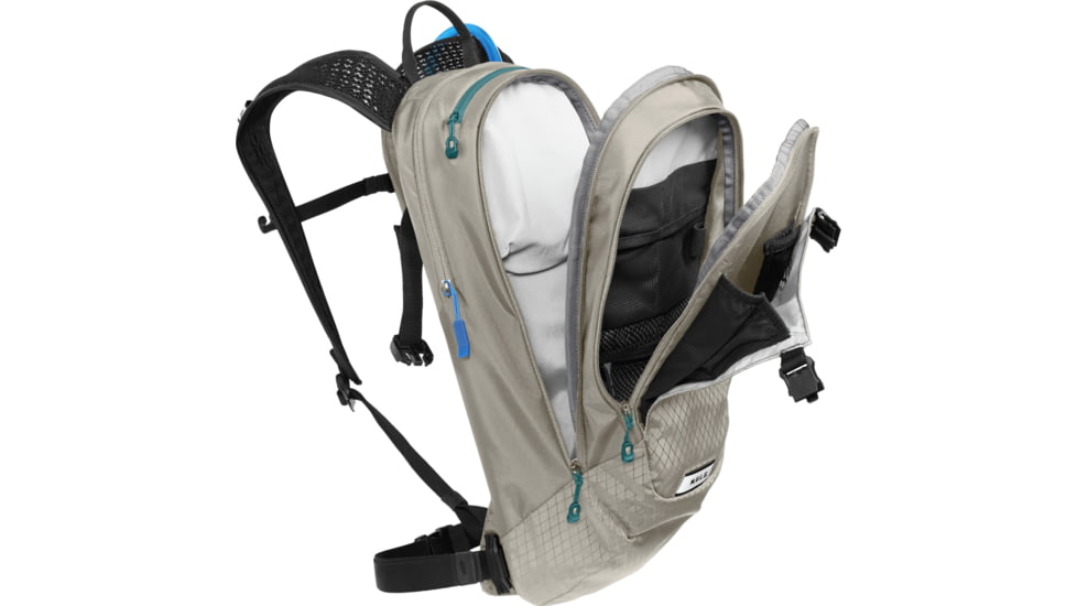 CamelBak M.U.L.E. Mil Spec 100 oz Hydration Pack, Aluminum/Black, 12L, 2654003000