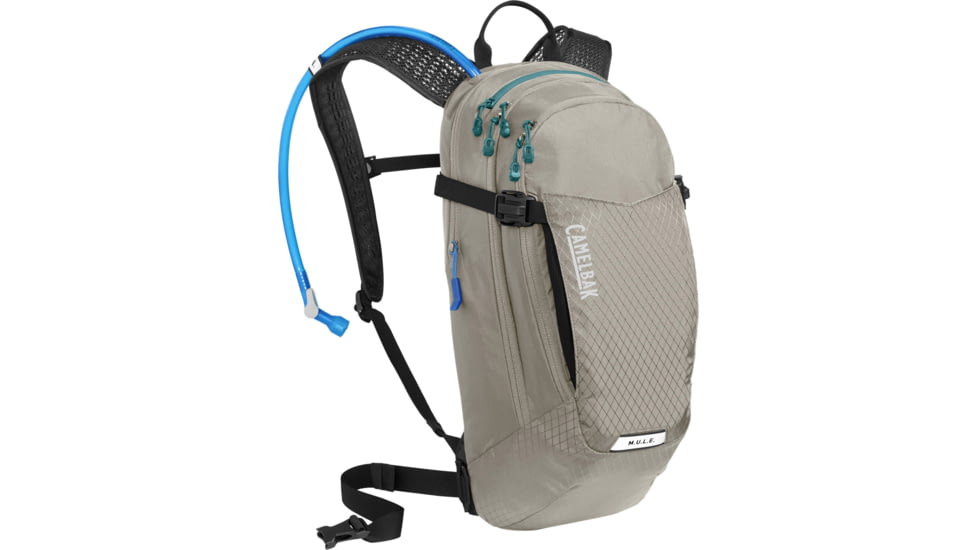 CamelBak M.U.L.E. Mil Spec 100 oz Hydration Pack, Aluminum/Black, 12L, 2654003000