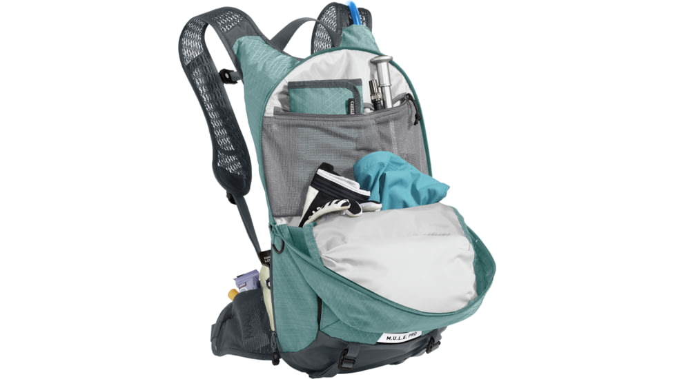 CamelBak M.U.L.E. Pro 14 Backpack - Womens, Mineral Blue/Charcoal, One Size, 2402401000