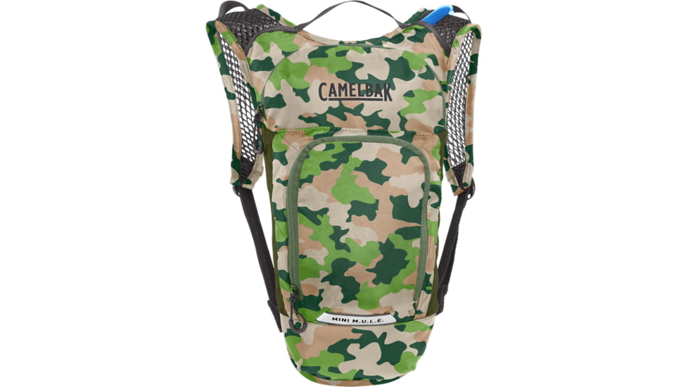 CamelBak Mini Mule Hydration Pack, Camo, One Size, 2814302000