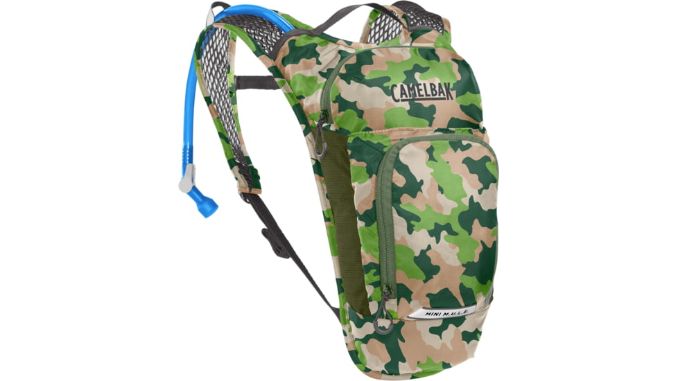 CamelBak Mini Mule Hydration Pack, Camo, One Size, 2814302000