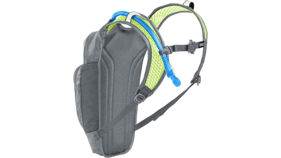 CamelBak Mini Mule Hydration Pack, Gunmetal/Green, One Size, 2814001000