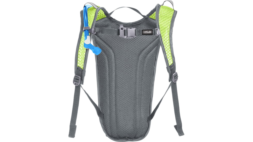 CamelBak Mini Mule Hydration Pack, Gunmetal/Green, One Size, 2814001000