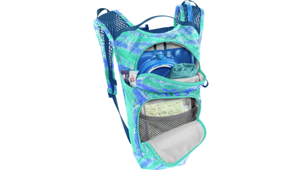 CamelBak Mini Mule Hydration Pack, Tie Dye/Blue, One Size, 2814403000