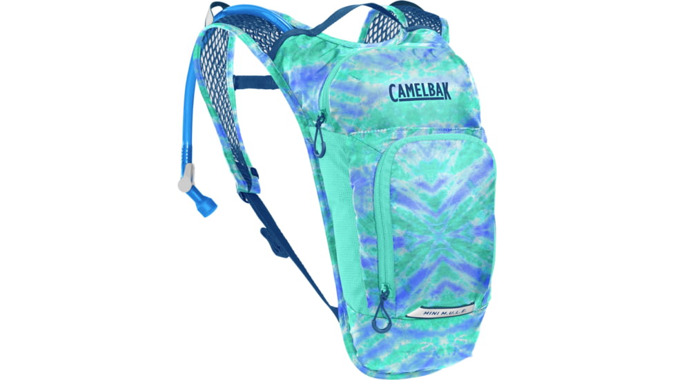 CamelBak Mini Mule Hydration Pack, Tie Dye/Blue, One Size, 2814403000