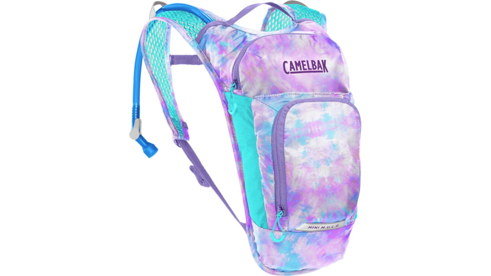 CamelBak Mini Mule Hydration Pack, Tie Dye/Pink, One Size, 2814502000