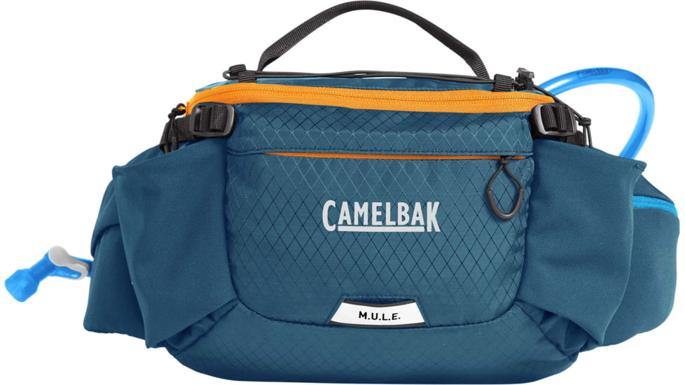 CamelBak Mule 5 Waist Pack, Gibraltar Navy/Orange, One Size, 2815401000