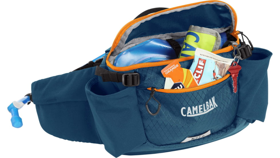 CamelBak Mule 5 Waist Pack, Gibraltar Navy/Orange, One Size, 2815401000