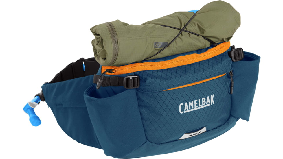 CamelBak Mule 5 Waist Pack, Gibraltar Navy/Orange, One Size, 2815401000