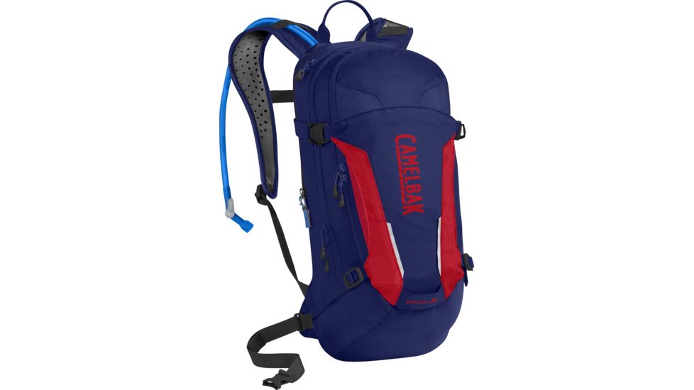 CamelBak Mule Backpack, Pitch Blue/Racing Red, One Size, 1115406000