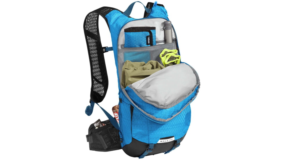 CamelBak Mule Pro 14 Hydration Pack, Ibiza Blue/Orange, One Size, 2401401000
