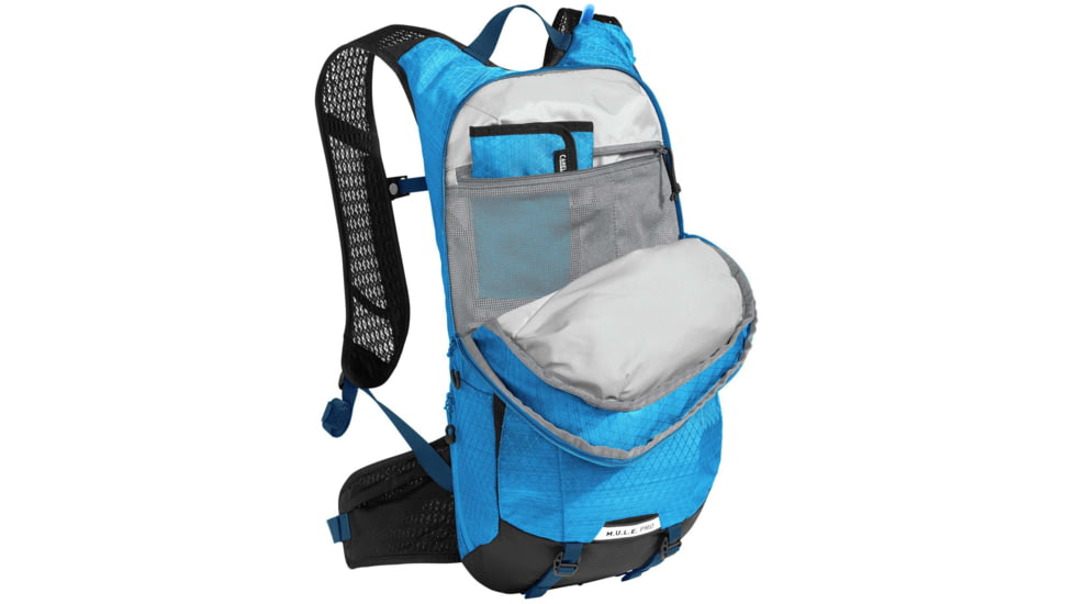 CamelBak Mule Pro 14 Hydration Pack, Ibiza Blue/Orange, One Size, 2401401000