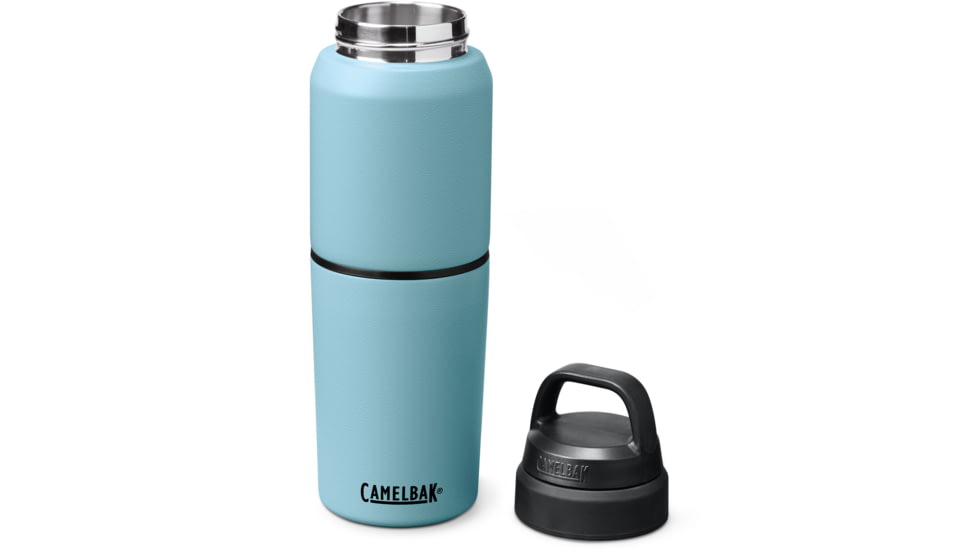 CamelBak MultiBev Insulated Stainless Steel Bottle/Cup, Dusk Blue, 12oz, 2412404051