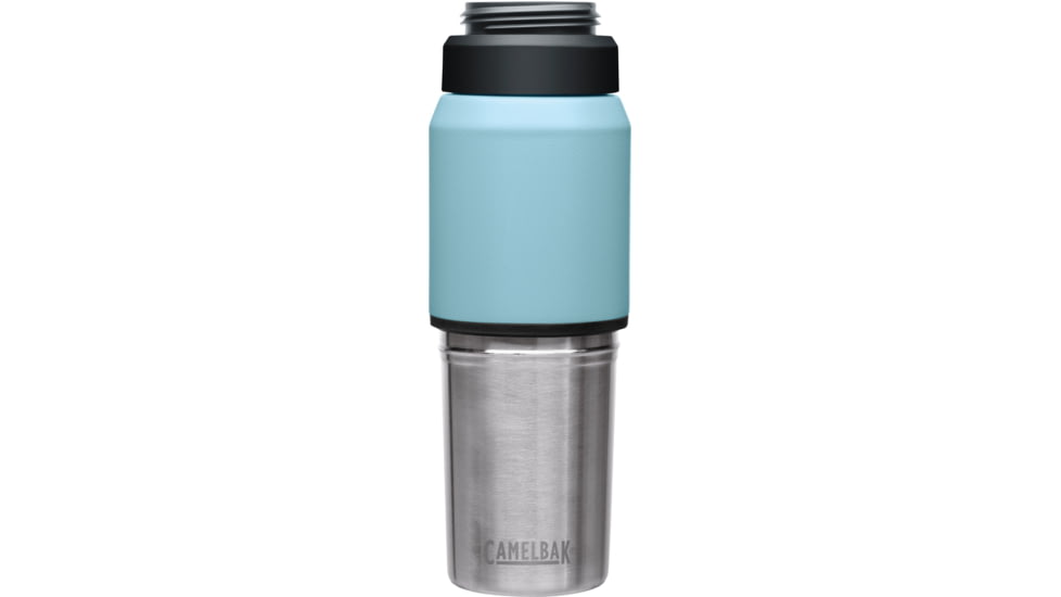 CamelBak MultiBev Insulated Stainless Steel Bottle/Cup, Dusk Blue, 12oz, 2412404051