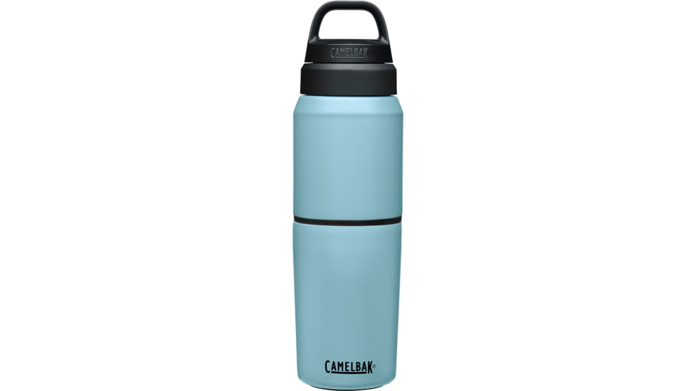 CamelBak MultiBev Insulated Stainless Steel Bottle/Cup, Dusk Blue, 12oz, 2412404051