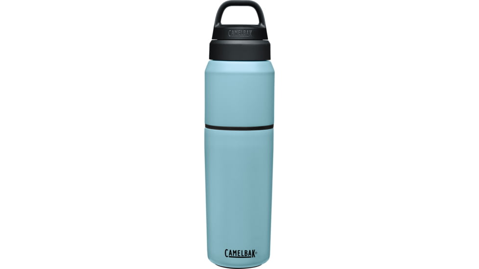 CamelBak MultiBev Insulated Stainless Steel Bottle/Cup, Dusk Blue, 16oz, 2424404065