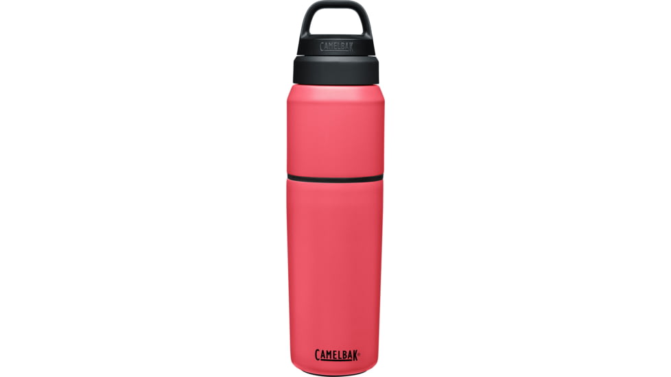 CamelBak MultiBev Insulated Stainless Steel Bottle/Cup, Wild Strawberry, 16oz, 2424603065