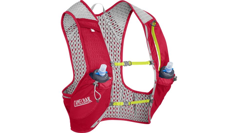 CamelBak Nano Vest, Crimson Red/Lime Punch, Large, 1436601094