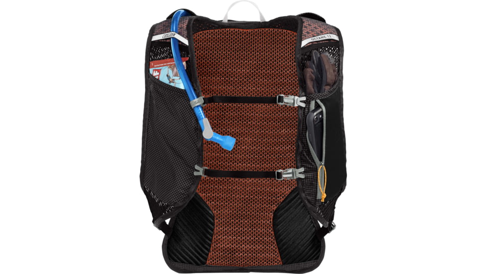 CamelBak Octane 12 Hydration Pack, Black/Apricot, One Size, 2827002000