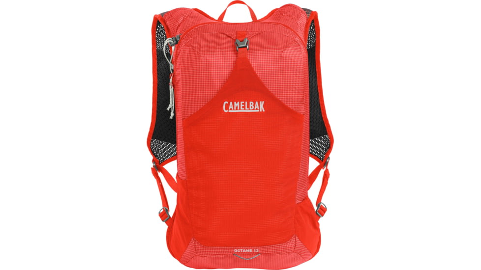 CamelBak Octane 12 Hydration Pack, Red Poppy/Vapor, One Size, 2827601000