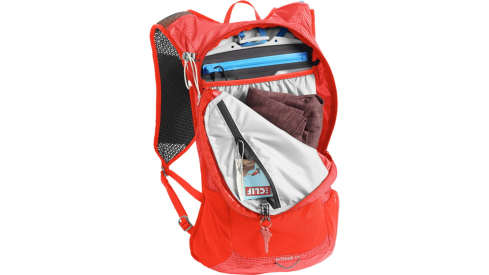 CamelBak Octane 12 Hydration Pack, Red Poppy/Vapor, One Size, 2827601000