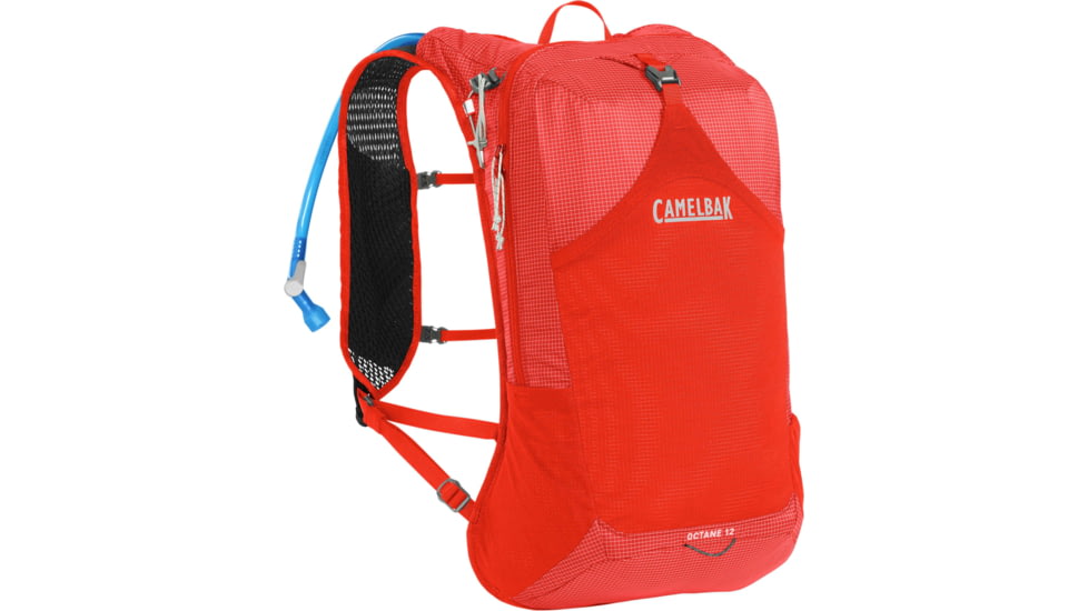 CamelBak Octane 12 Hydration Pack, Red Poppy/Vapor, One Size, 2827601000