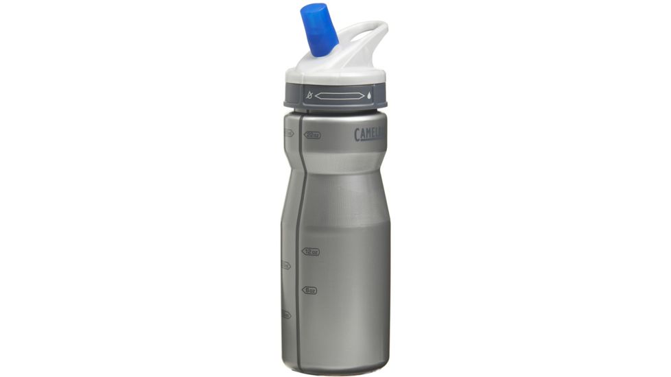 CamelBak Performance Bottle 22 oz Water Bottle, Silver 52088