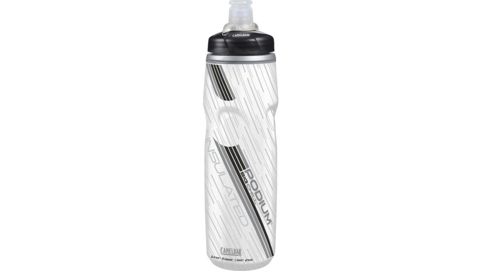 CamelBak Podium Big Chill Insultated Water Bottle, 25 oz, Carbon, 52467
