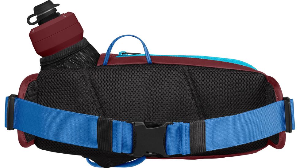 CamelBak Podium Flow Belt, 21 oz, Burgundy/lake blue, 21oz, 1821601000