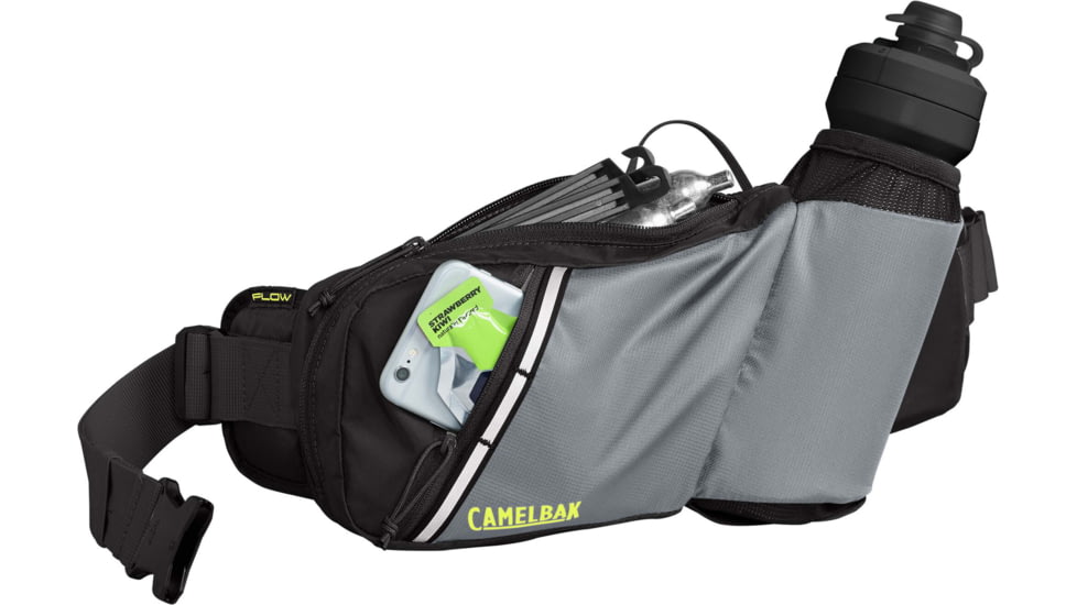CamelBak Podium Flow Belt, Silver/Lime, One Size, 1821002000