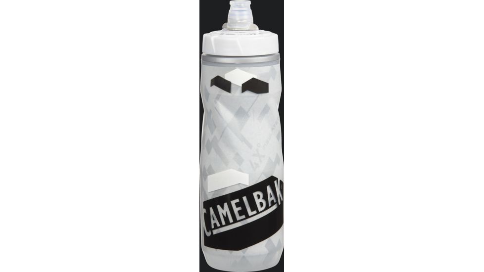 CamelBak Podium Ice Bottle 21 oz Water Bottle, Frost/Black 52232