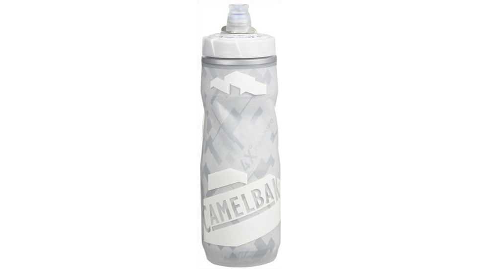 CamelBak Podium Ice Bottle 21 oz Water Bottle, Frost/White 52230