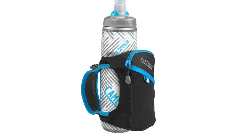CamelBak Quick Grip Bottle-Black/Atomic Blue