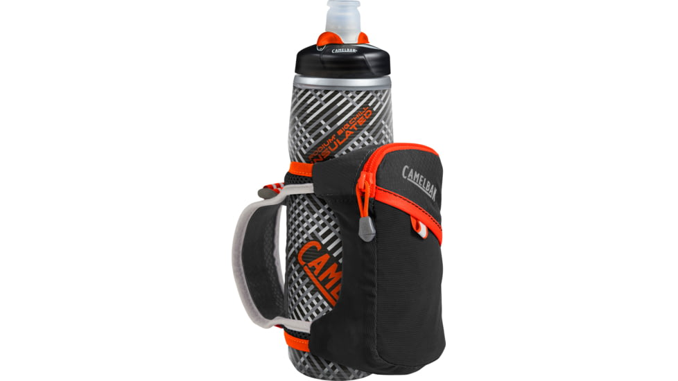 CamelBak Quick Grip Bottle-Black/Cherry Tomato