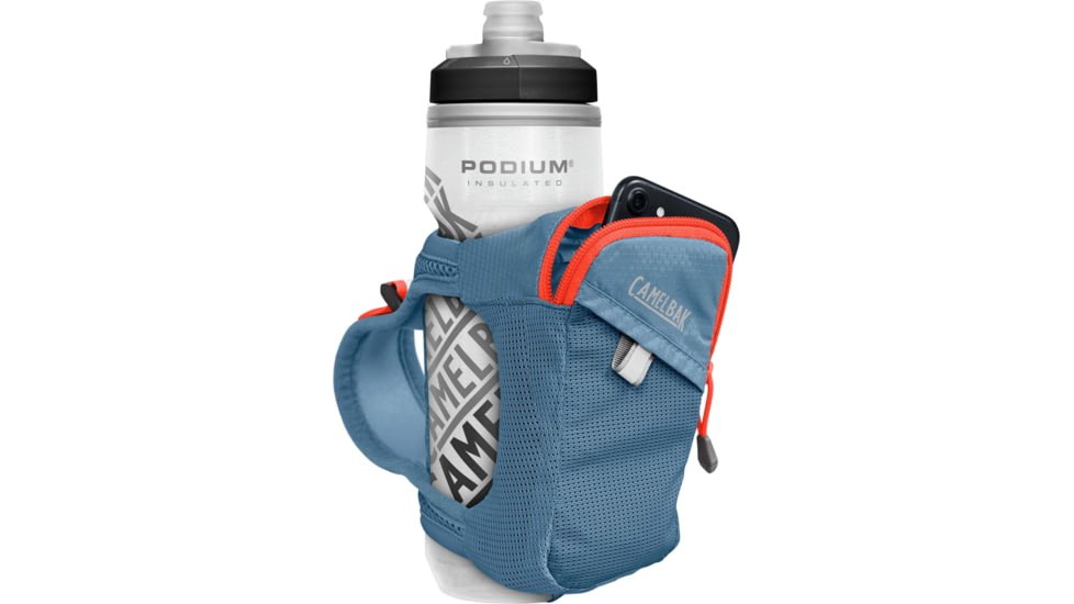 CamelBak Quick Grip Chill Handheld, Captains Blue/Spicy Orange, One Size, 2780402000