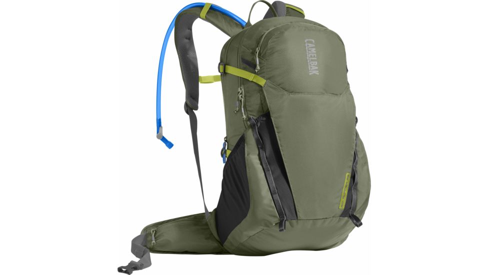 CamelBak Rim Runner 22 Hydration Pack-Lichen Green/Dark Citron