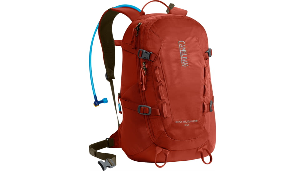 CamelBak Rim Runner 22 Hydration Pack-Rooibos Tea/Black Olive