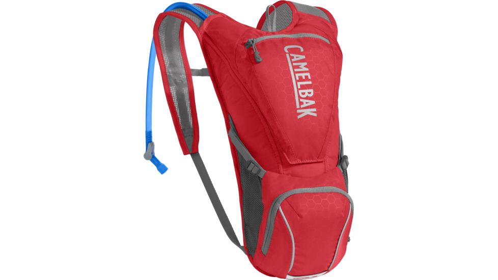CamelBak Rogue Hydration Pack, Racing Red/Silver, 85oz, 1120602000