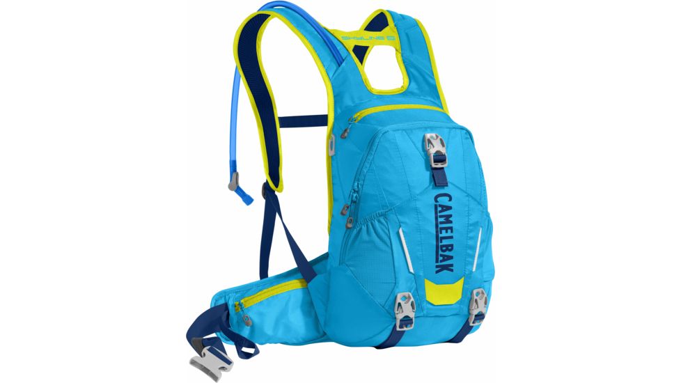 CamelBak Skyline 10 LR Hydration Pack-Atomic Blue/Sulfur Springs