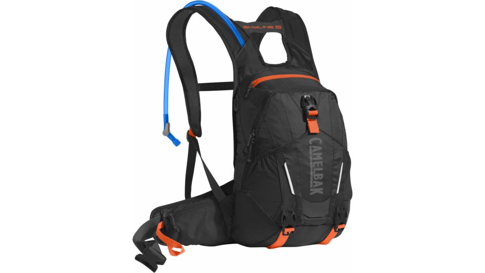 CamelBak Skyline 10 LR Hydration Pack-Black/Laser Orange