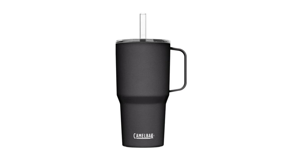 CamelBak Horizon Tall Straw Mug, 24oz, Black, 3030001071