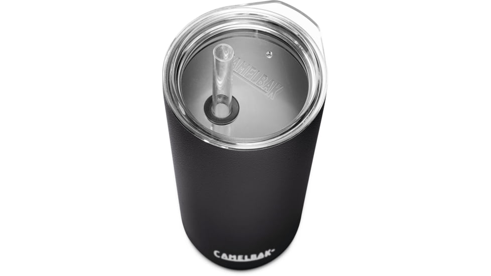 CamelBak Straw Tumbler, SST Vacuum Insulated 20OZ, Black, .6L / 20oz, 2747001060