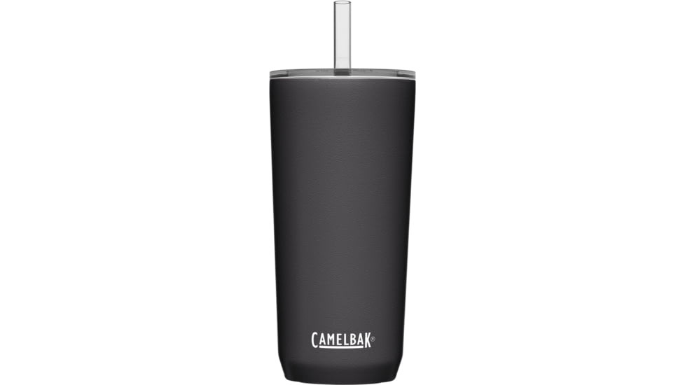 CamelBak Straw Tumbler, SST Vacuum Insulated, 20oz, Black, 2747001060