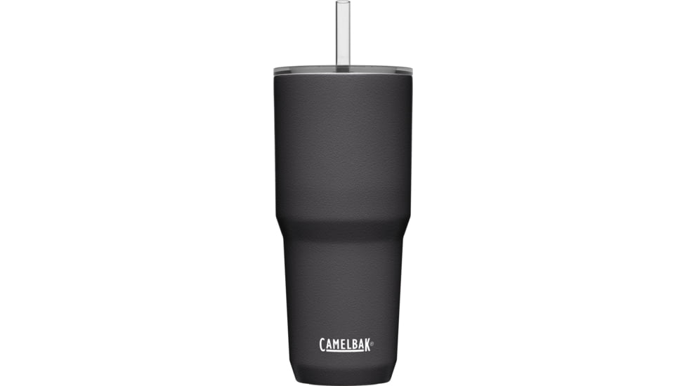 CamelBak Straw Tumbler, SST Vacuum Insulated, 30oz, Black, 2748001085
