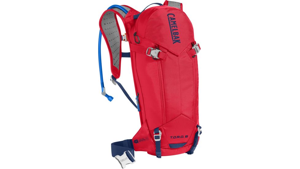 CamelBak T.O.R.O. Protector 8 - Water Bottle, Racing Red/Pitch Blue, 100 oz, 1480601000