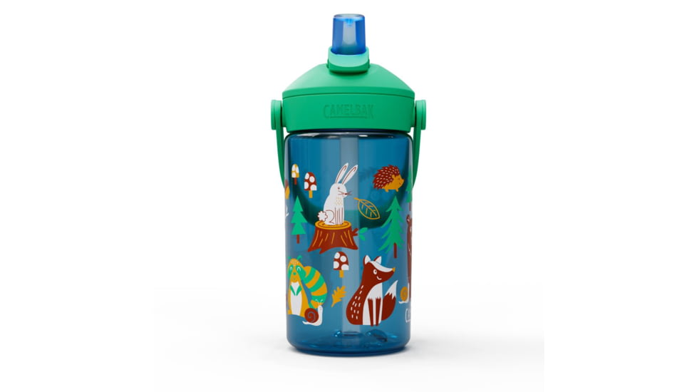 CamelBak Thrive Flip Straw Kids, Friendly Forest, .4L / 14 oz, 2860404041