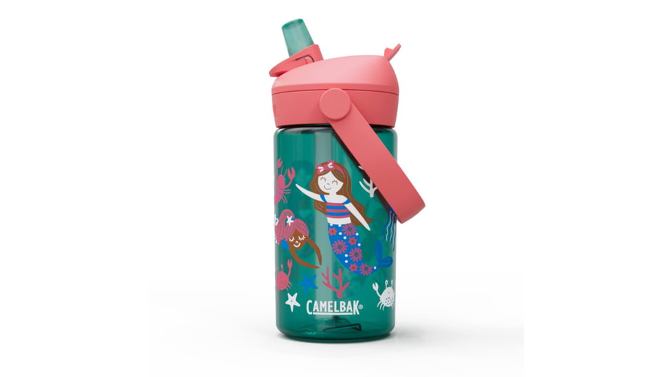 CamelBak Thrive Flip Straw Kids, Mermaid Friends, .4L / 14 oz, 2860305041