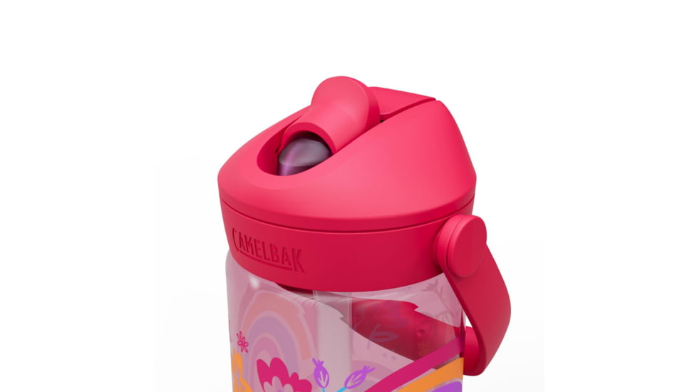 CamelBak Thrive Flip Straw Kids, Rainbow Floral, .4L / 14 oz, 2860601041