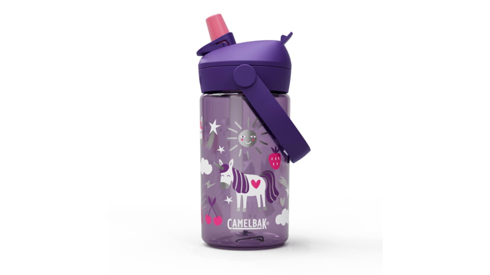CamelBak Thrive Flip Straw Kids, Unicorn Party, .4L / 14 oz, 2860502041