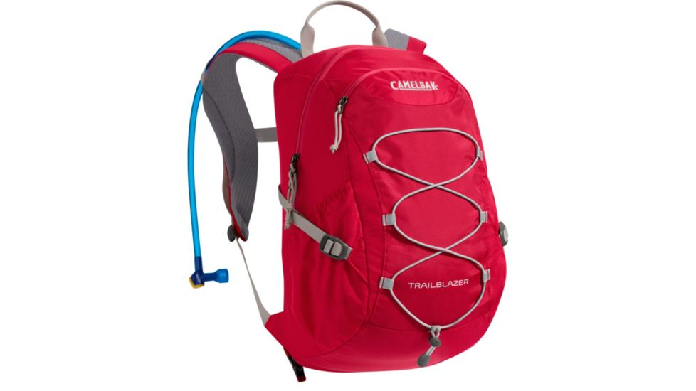 CamelBak Trailblazer 15 Hydration Pack - Kid's-Pomegranate/Silver